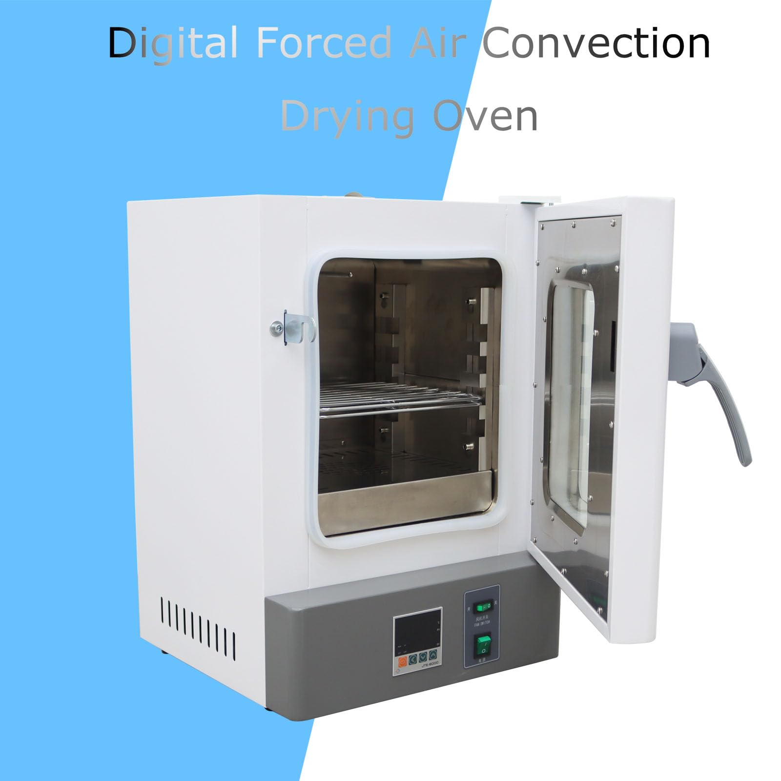 WYDDDARY Digital Forced Air Convection Drying Oven 110V 600W 50-250? Temperature Control 9.8 X 10.2 X 10.6 inches Chamber with Adjustable Speed Fan