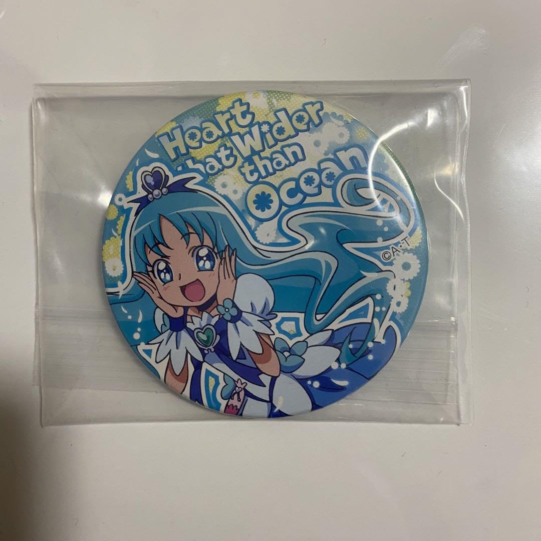 Amazon | プリキュア トゥインクル 缶バッジ キュアマリン ハート 