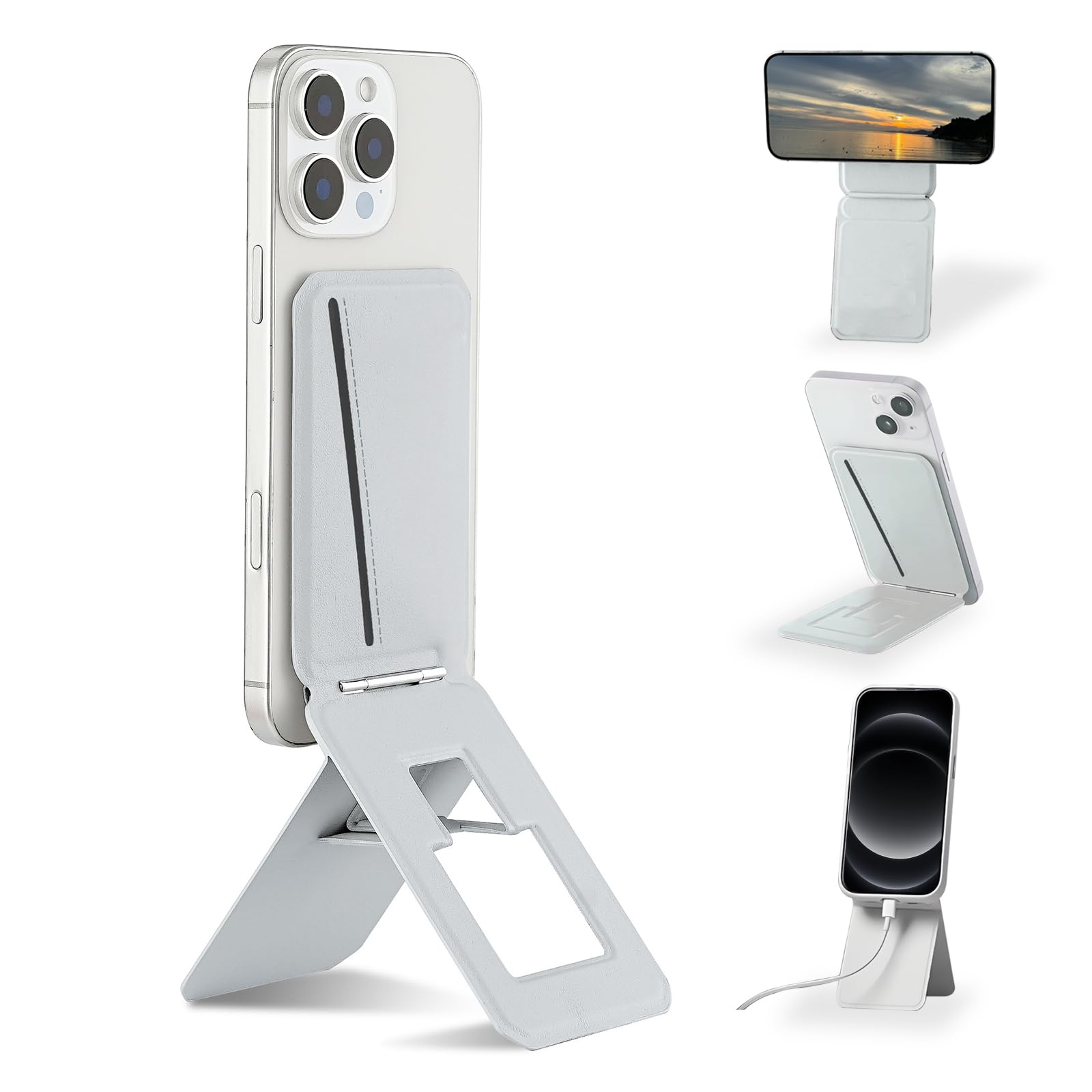 スマート良品 Mag-Safe対応 スマホスタンド カードケース 8-in-1…