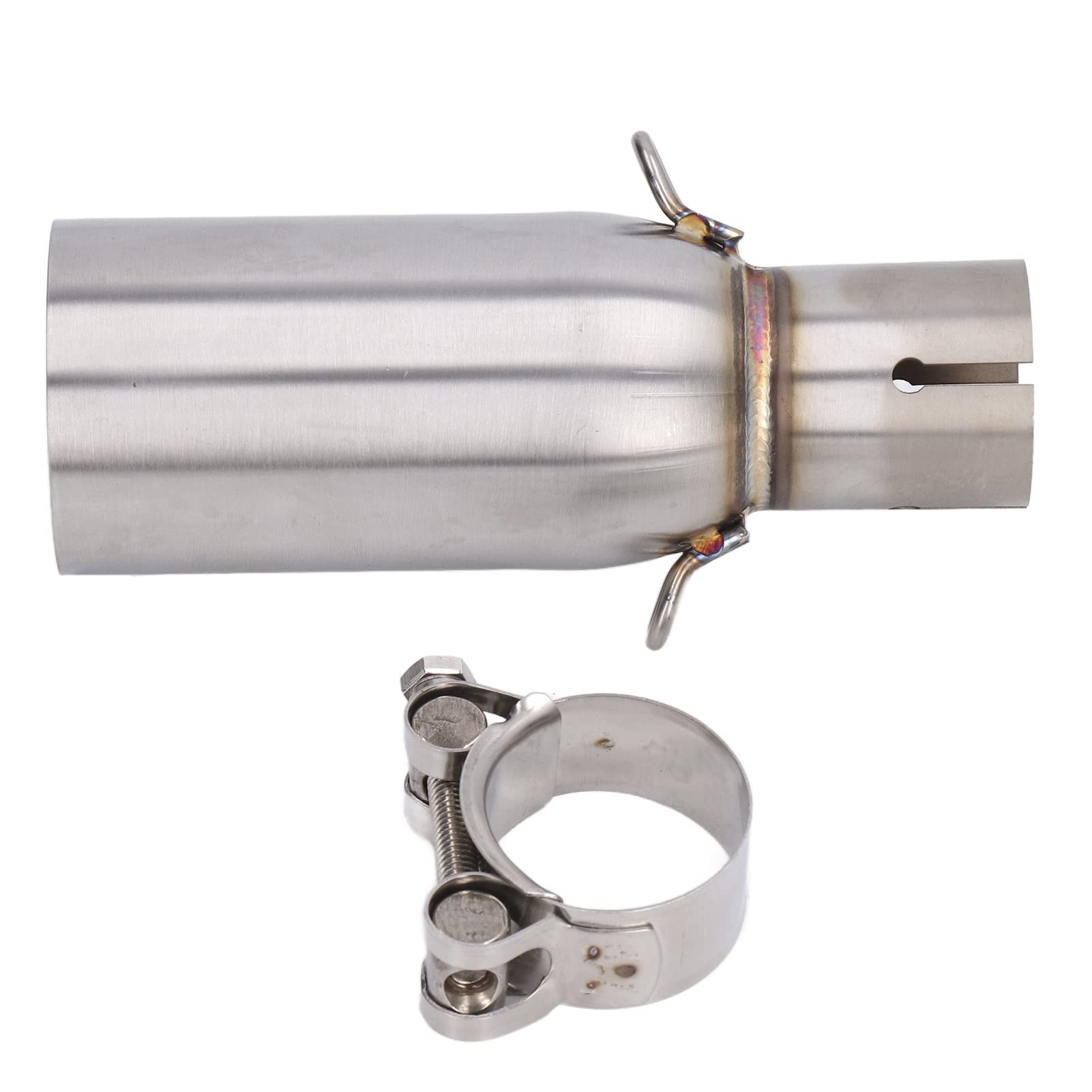 Tuyau intermédiaire d'échappement, remplacement de tuyau intermédiaire de moto anti-collision en métal pour BEVERLY 125 300 MP3 125 250 300 LT 125 pour le réaménagement de
