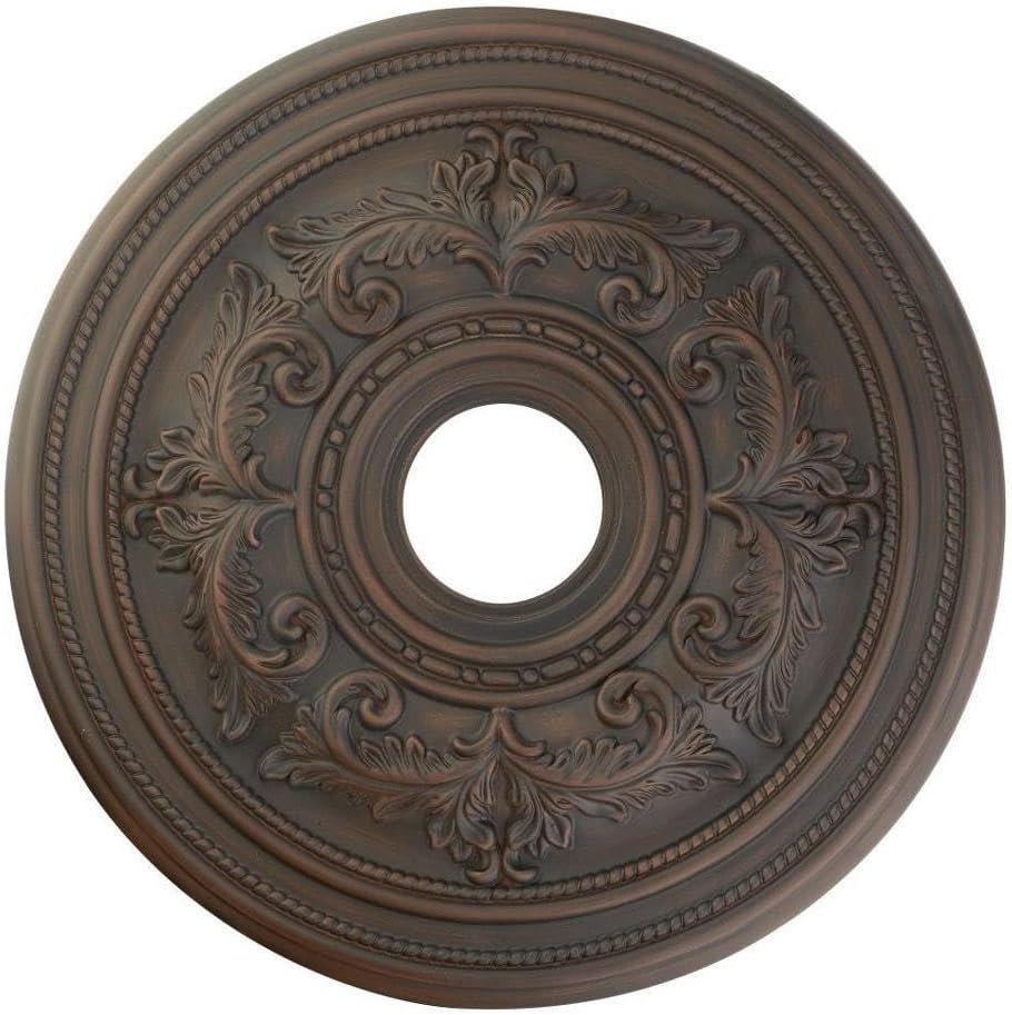 Ceiling Medallion in Style 22.5 inches Wide by 1.5 inches High-Imperial Bronze Finish 218-Bel-732697
