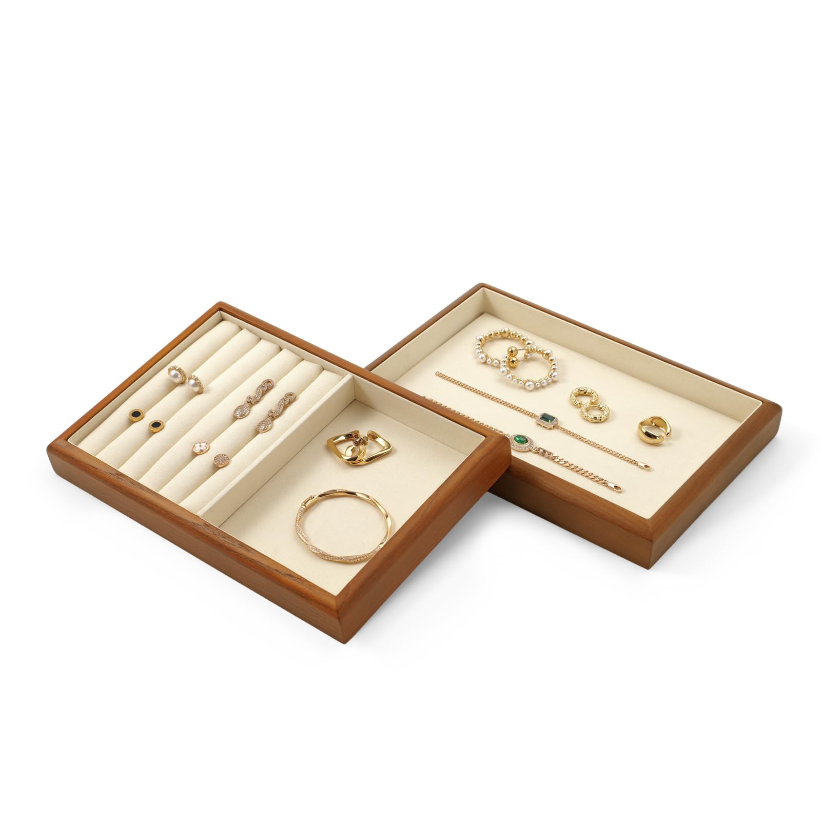 Oirlv ジュエリートレイ 木製 ネックレス ブレスレット ディスプレイ 収納 Amazon｜Oirlv ジュエリートレイ 木製 ネックレス ブレスレット