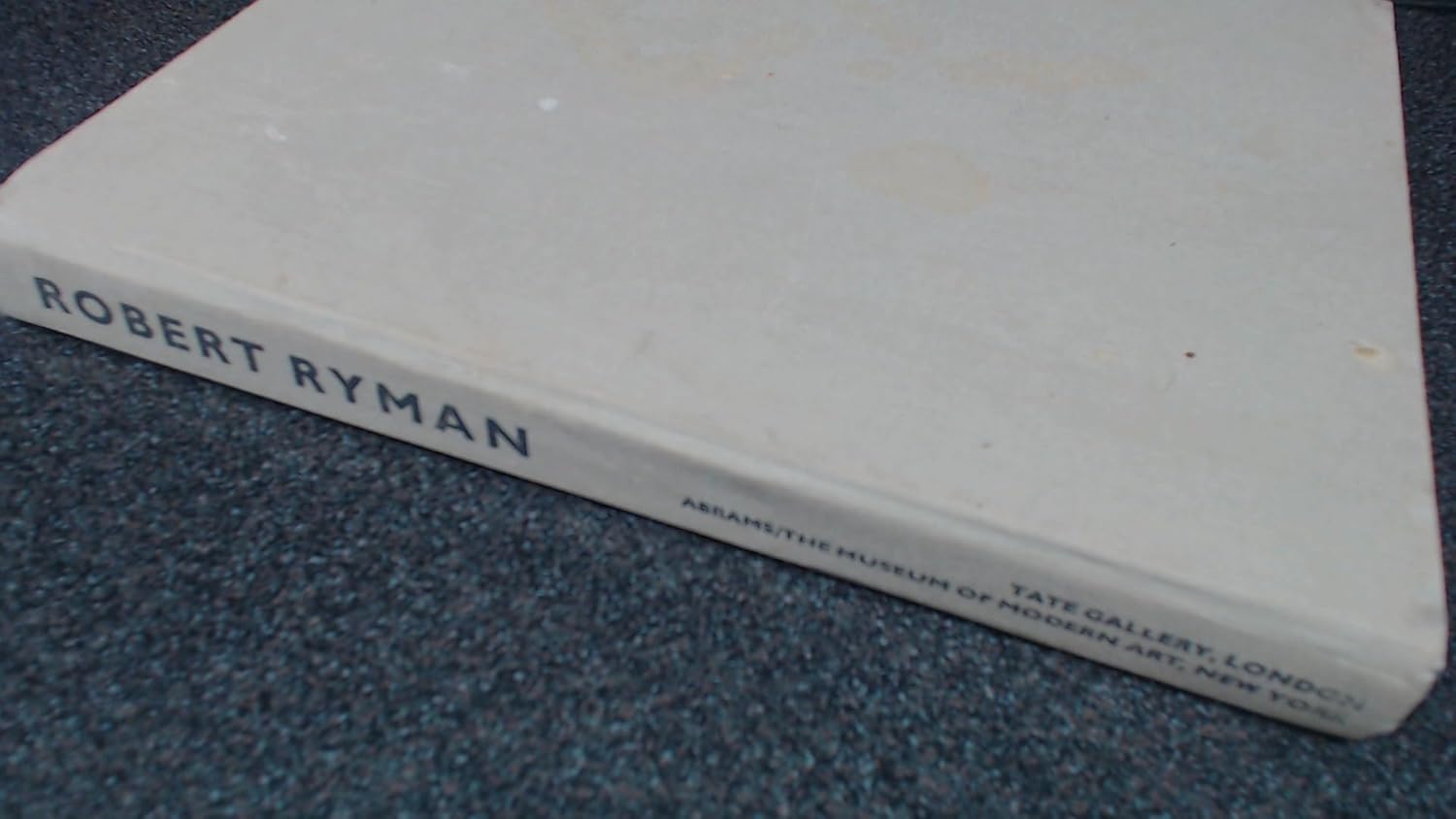Robert Ryman: Art - Ryman, Robert: 9780810937710: Amazon.com: Books