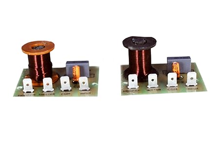 2-Bay Crossover, 2-Piece Set Passive Network Circuit Module Frequency devider woofer and Tweeter diffrence Band