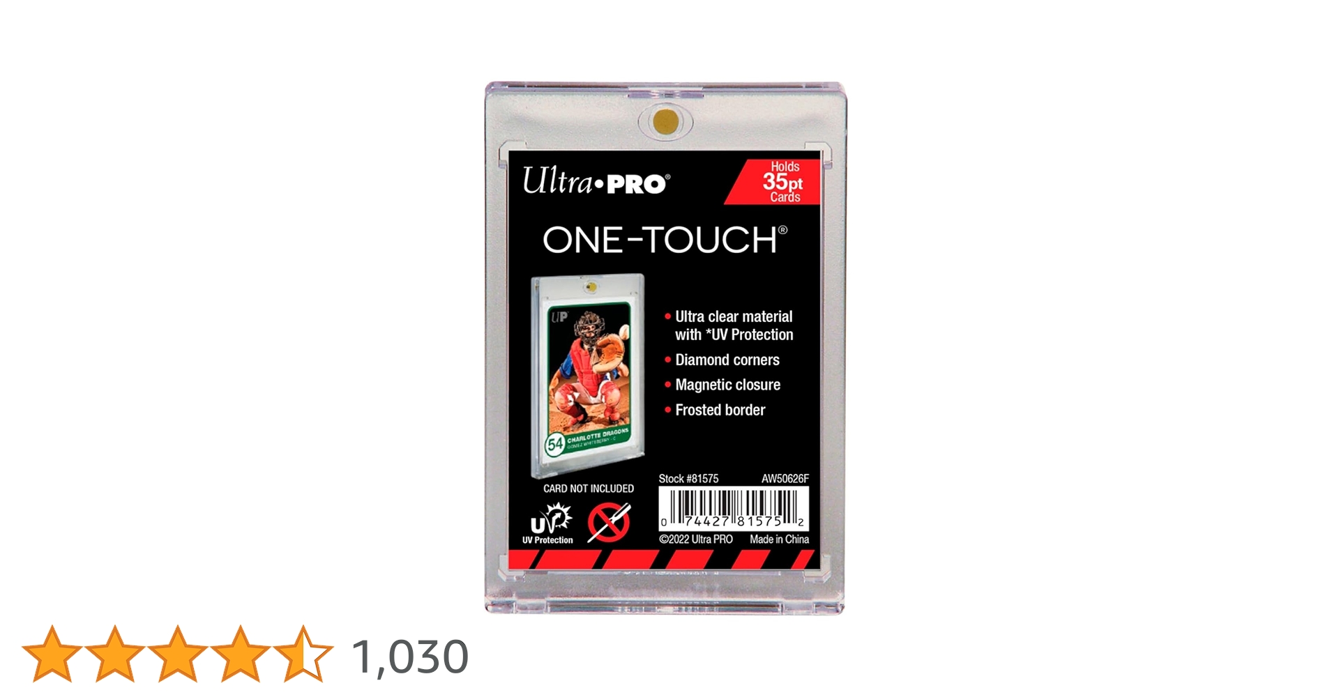 Amazon | ウルトラプロ ワンタッチ マグネットホルダー (35Point Amazon | ウルトラプロ ワンタッチ マグネットホルダー (35Point