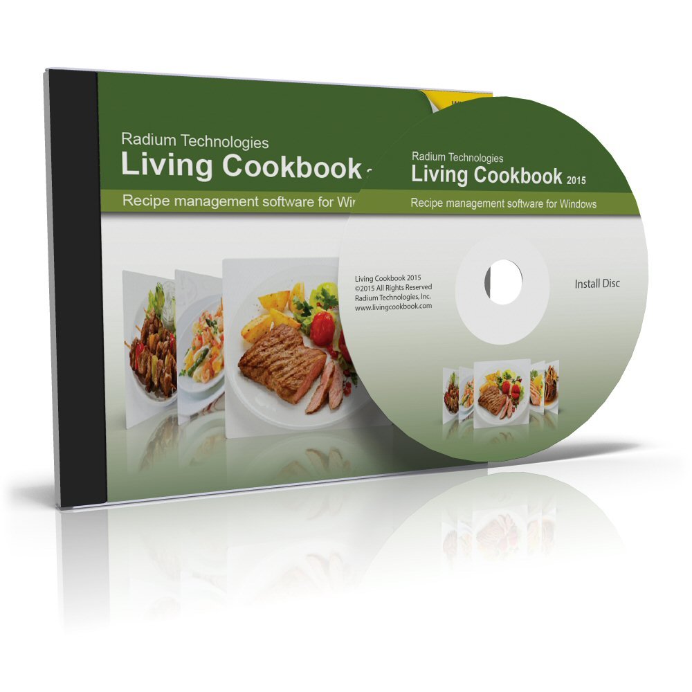 Living Cookbook 2015 (for Windows 8 / Windows 7 / Windows Vista / Windows XP SP3)