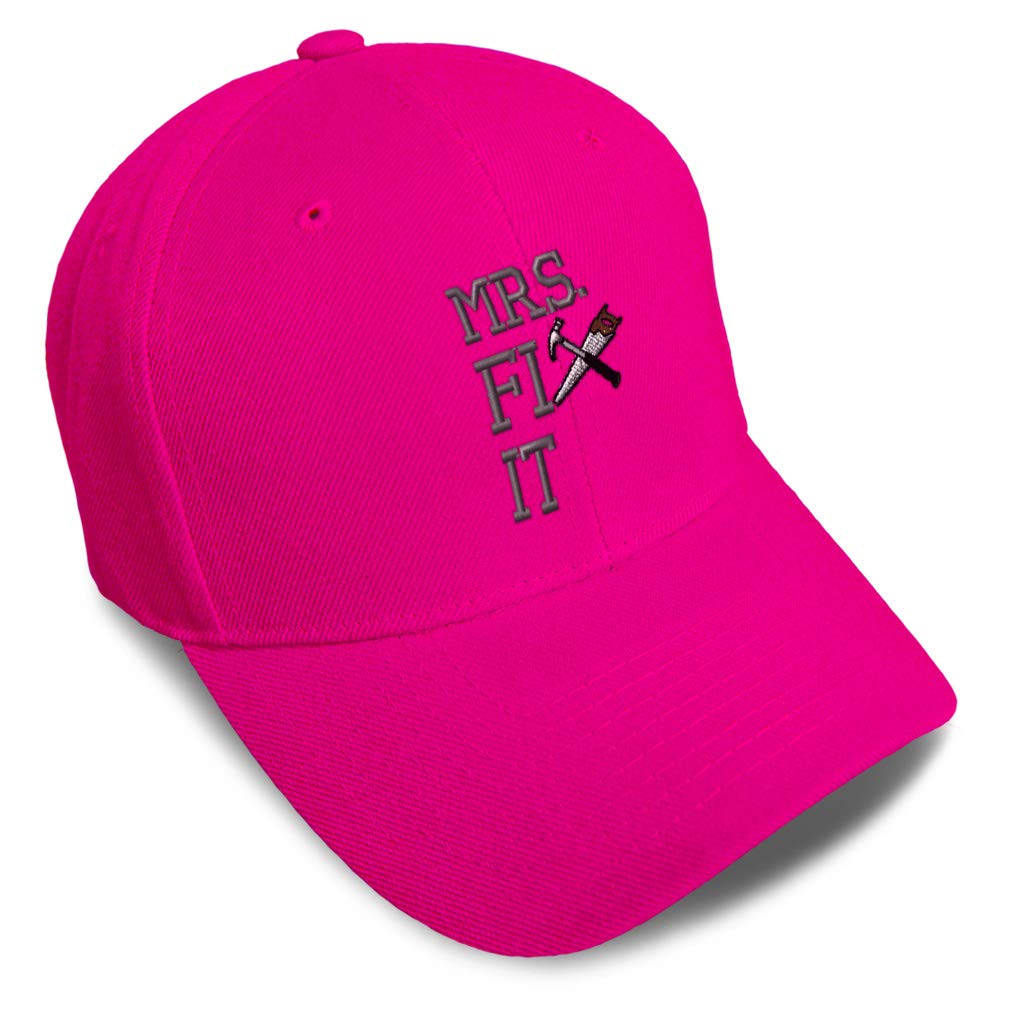 Baseball Cap Handywoman Mrs. Fix It A Embroidery Dad Hats for Men & Women
