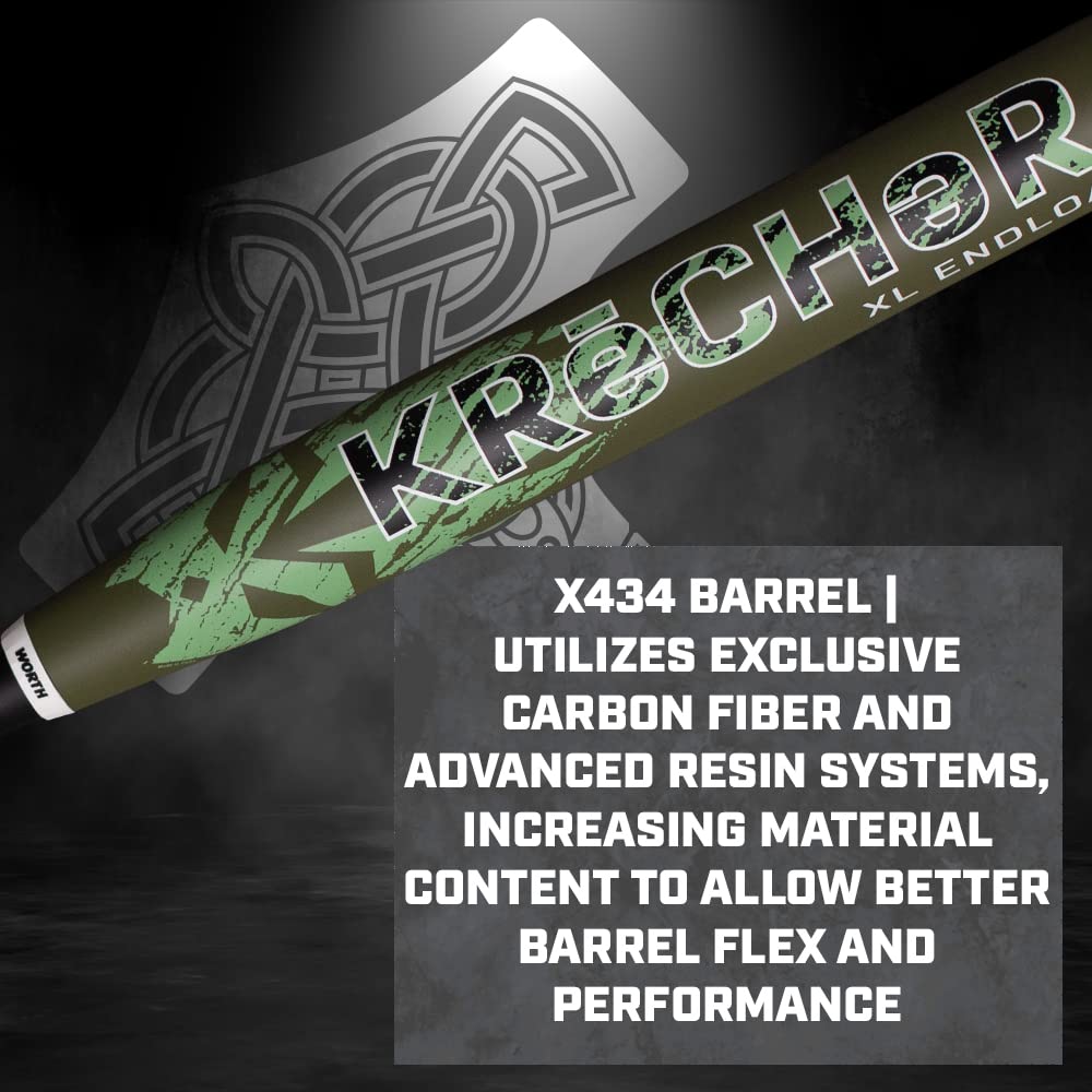 Batte de softball Worth Krecher Shannon Smith slowpitch USSSA 34/26