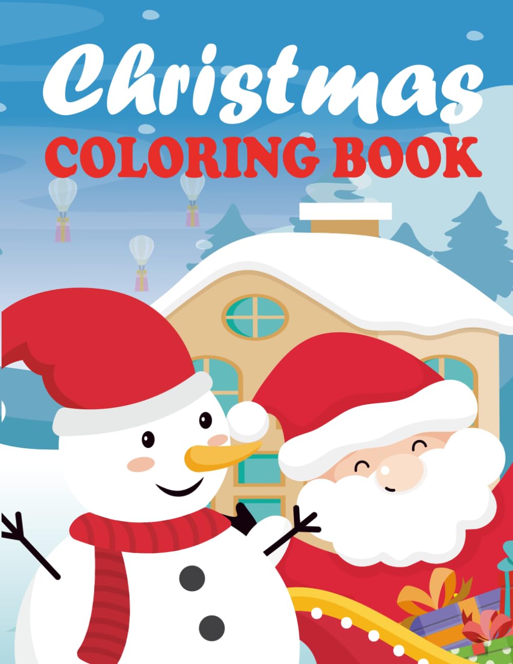 Coloring Christmas Magic: 40 Festive Pages for Kids