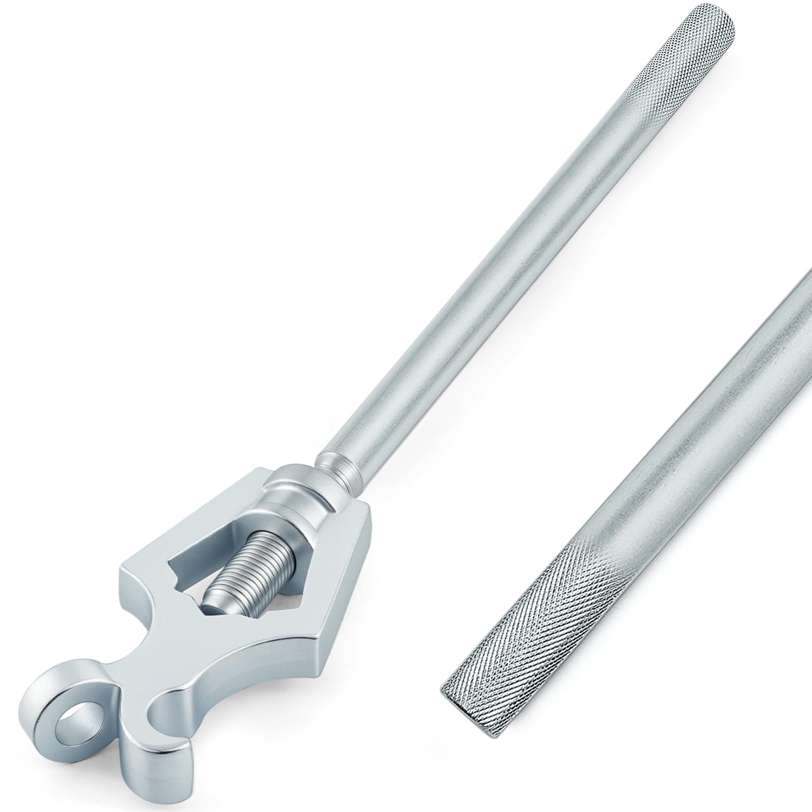 Tandefio 1 Pcs Fire Hydrant Wrench 3 Position Adjustable Multifunctional Hydrant Wrench, Fits Pentagon Nuts up to 1-3/4" or Square Nuts up to 1-1/4",