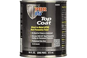 POR-15 Top Coat: Durable and Glossy Protection for Metal Surfaces
