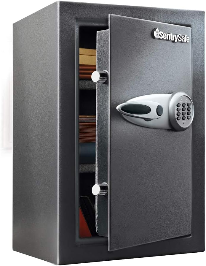XX-Large Black Steel Digital Safe with Programmable Lock