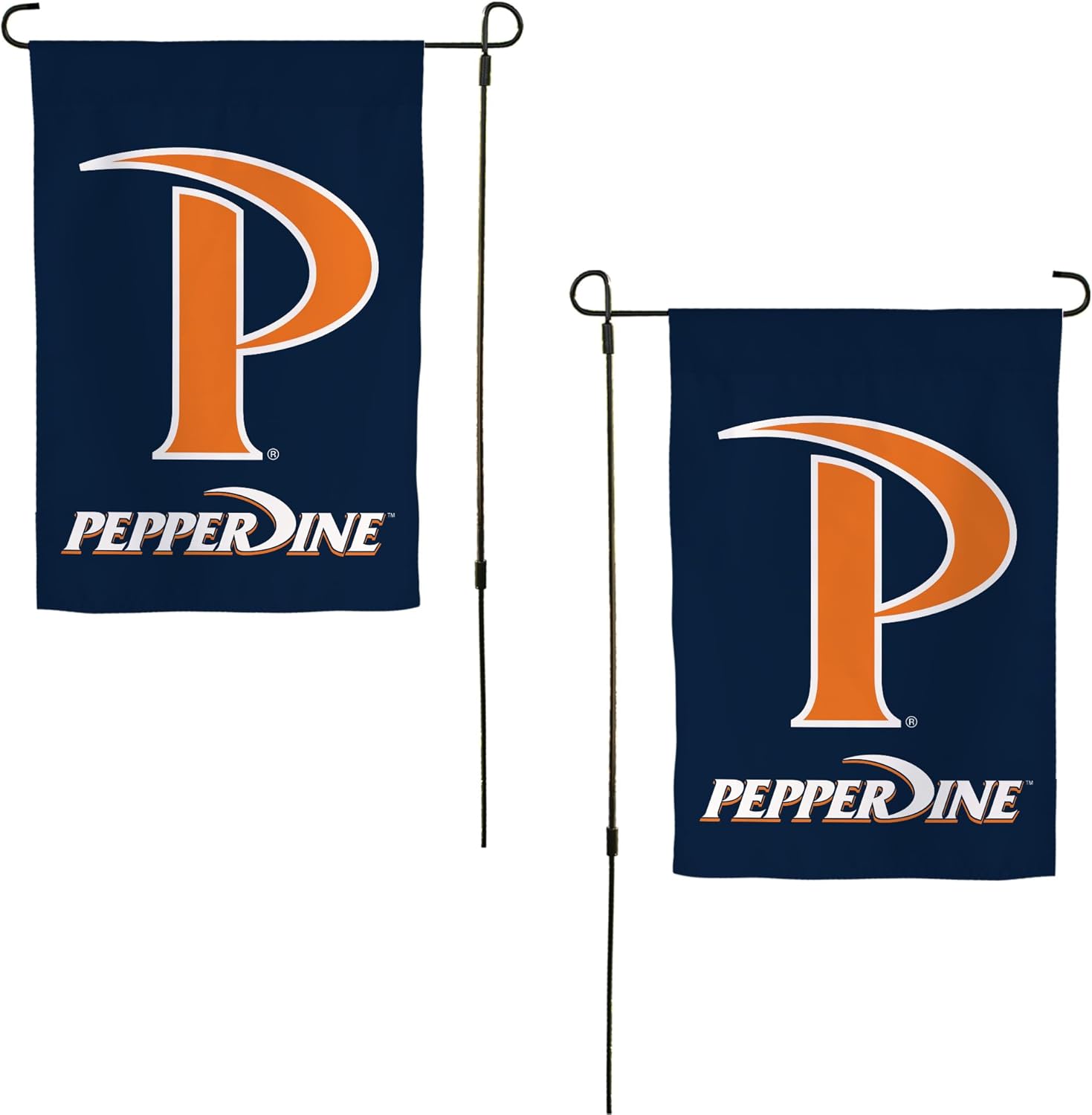 Desert Cactus Pepperdine University PU Garden Flag – 19 x 12 Inch Pepperdine Waves Banner, for Outdoor Display and Events (Design A)