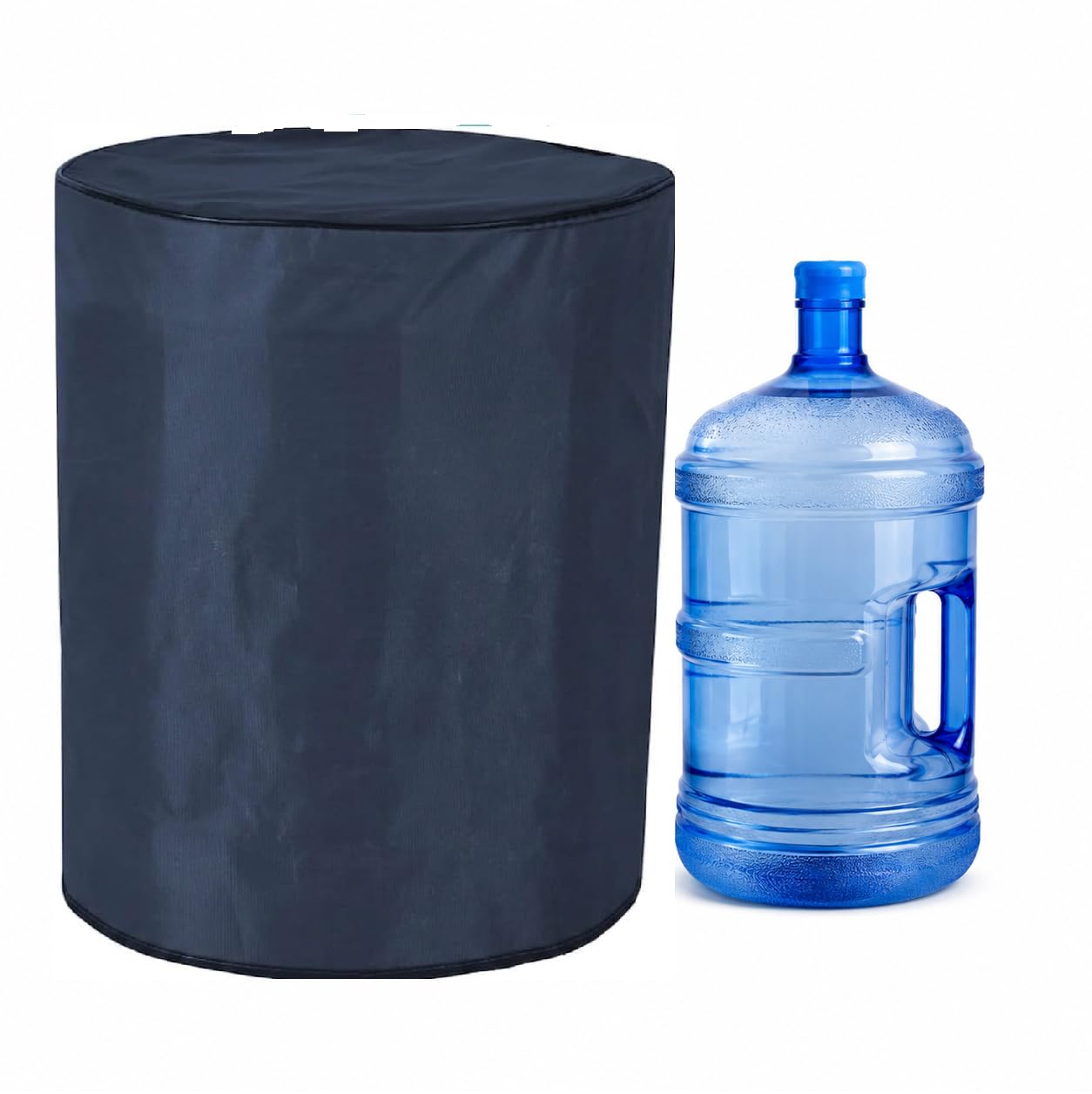 Universal Water Dispenser Bottle Cover – Premium Reusable Cover for 20 Litre Water Bottles (Blue)-picture-32