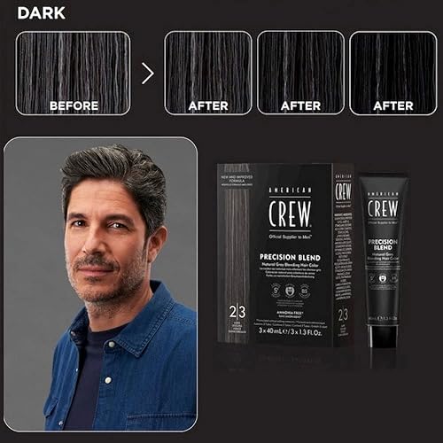 Miniatura 9 de Mens Temporary Hair Color by American Crew Temporary Hair Dye Natural Gray Coverage