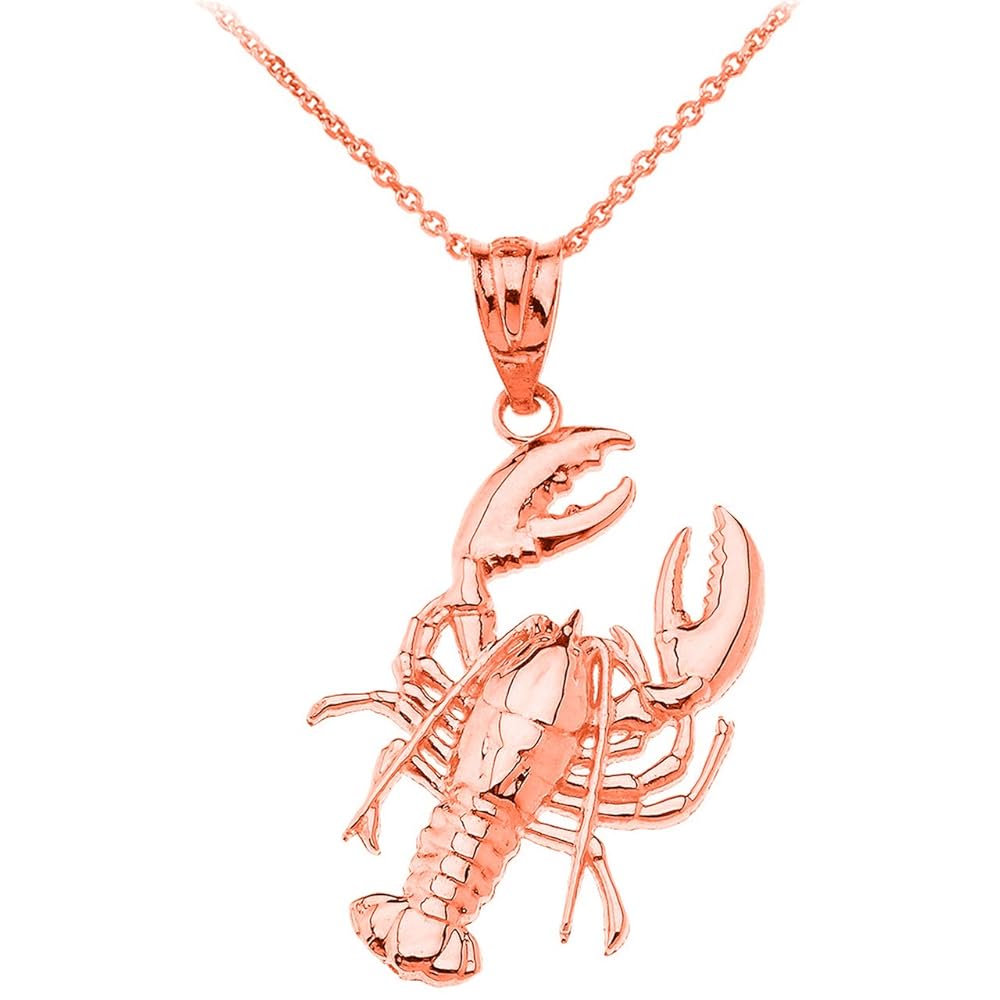 10k ローズゴールドさそり