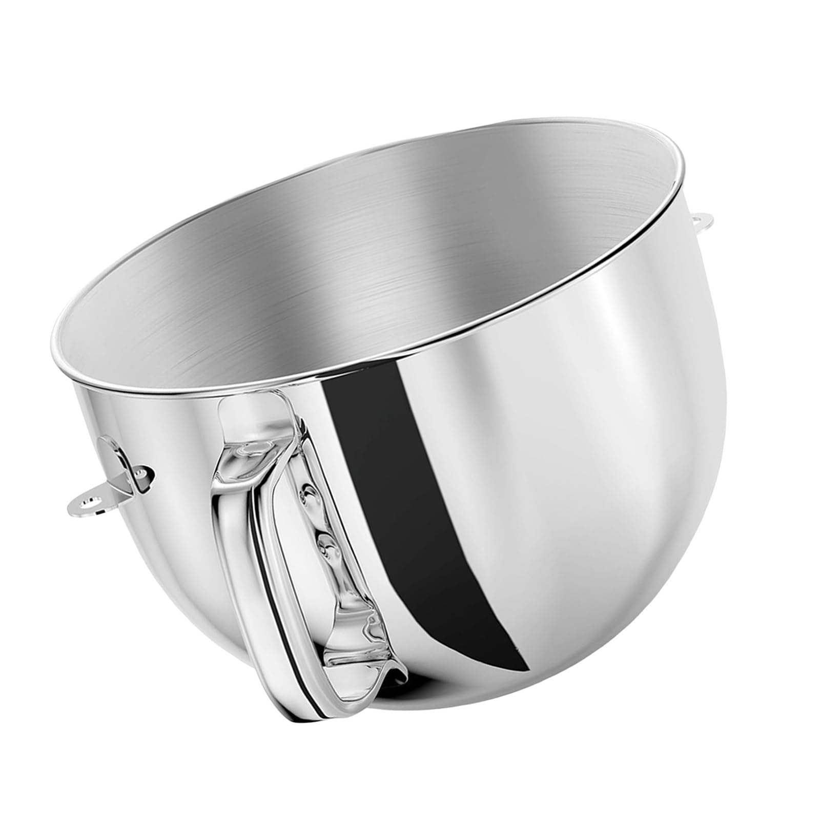 Ciotola per impastatrice in acciaio inox, lavabile in lavastoviglie, accessorio adatto per supporto da cucina in acciaio inox