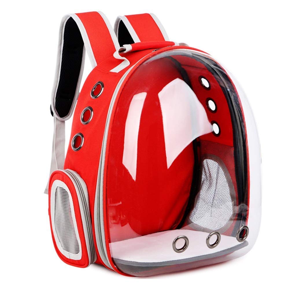 DJASM Pet bag - Pet Carrier, Hard Sided Pet Bag, Dog Backpack, Pet Travel Bag, Small Space Pet Capsule Knapsack (Color : E)