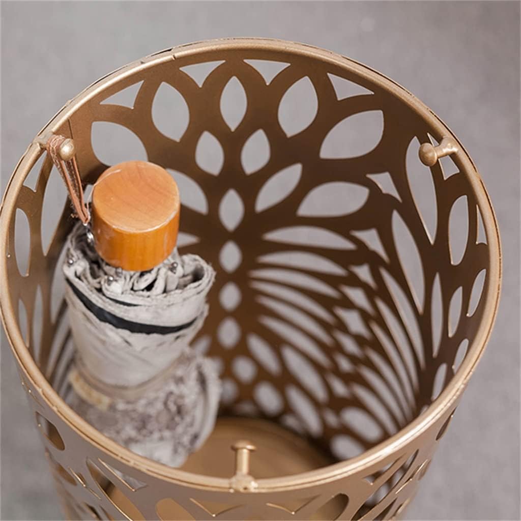 Iron Hollow Umbrella Stand Umbrella Storage Rack Shelf Umbrella Stand Organizer for Home Office Shop