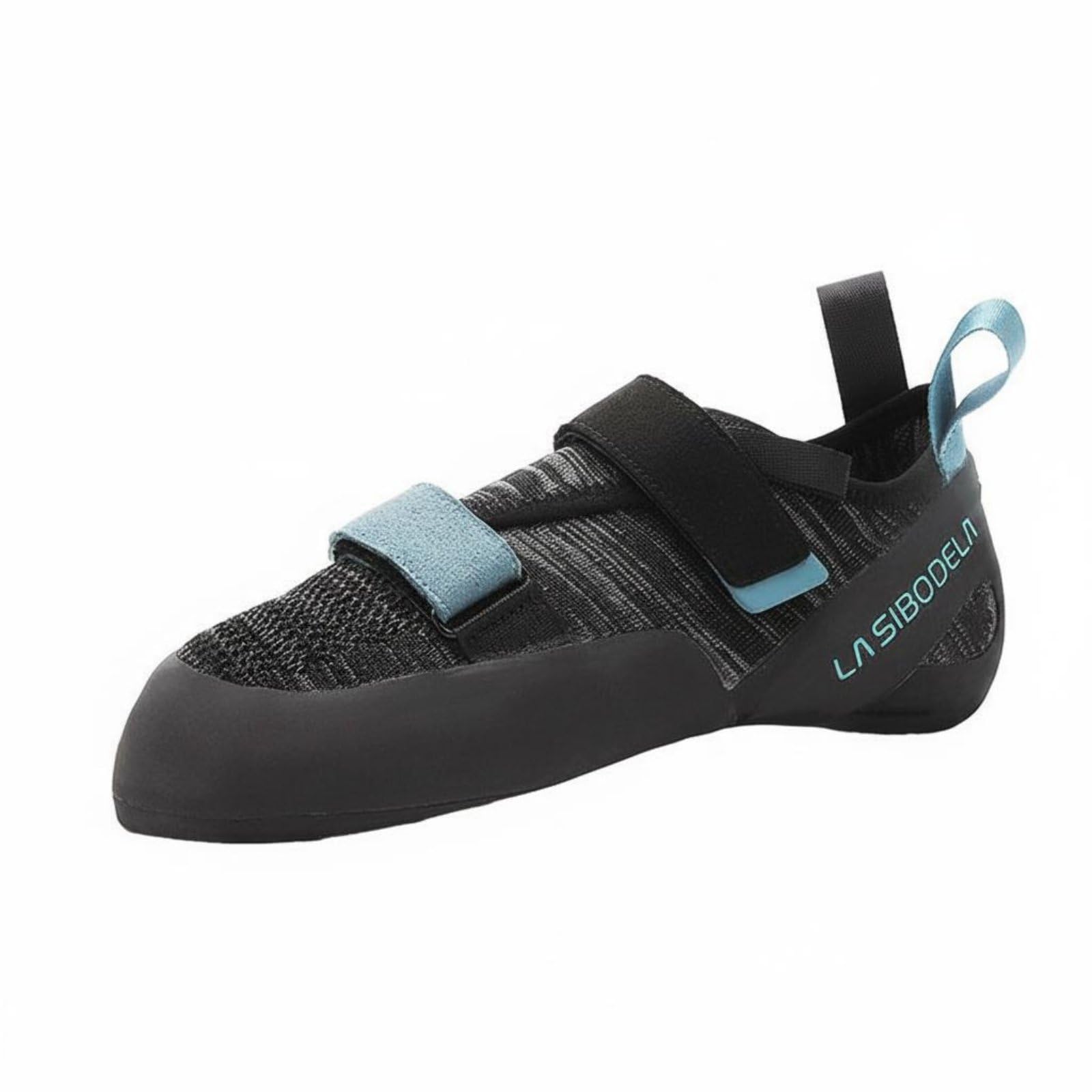TRENDYNEST Comfortable Beginner Climbing Shoe Easy to Wear Entry-Level Climbing Shoe Slip-Resistant Sports Footwear High Traction for Beginners, Men, Women, Bouldering, Training, Black Blue, 40-image-20