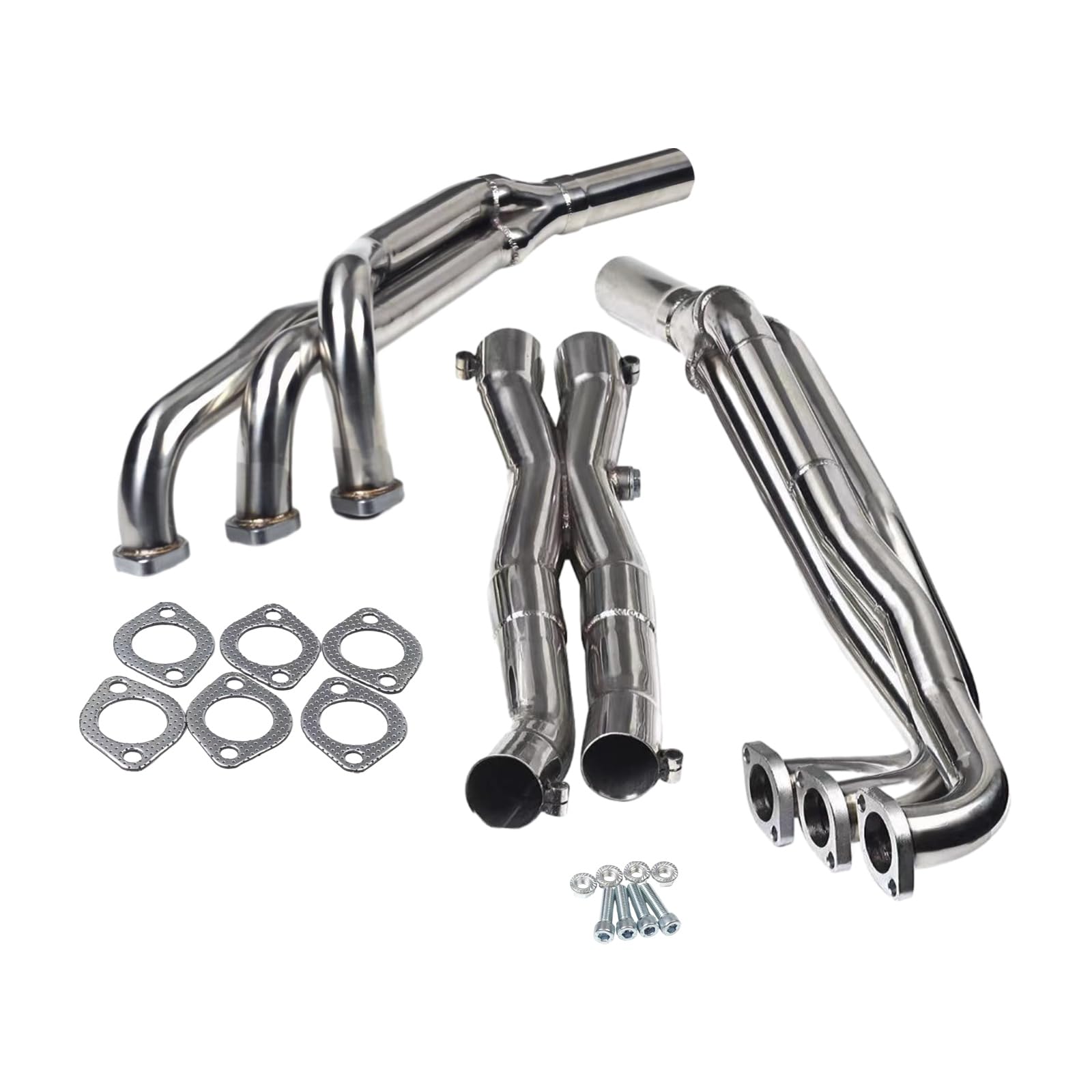 Nouveau collecteur d'échappement en Acier Inoxydable pour Les modèles BMW E30 avec Moteurs 2.5L/2.7L l6 (1984-1991, Excl. Certains)