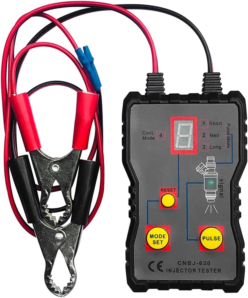 AUCELI Fuel Injector Tester Cleaner Kit, 12V Car Injector