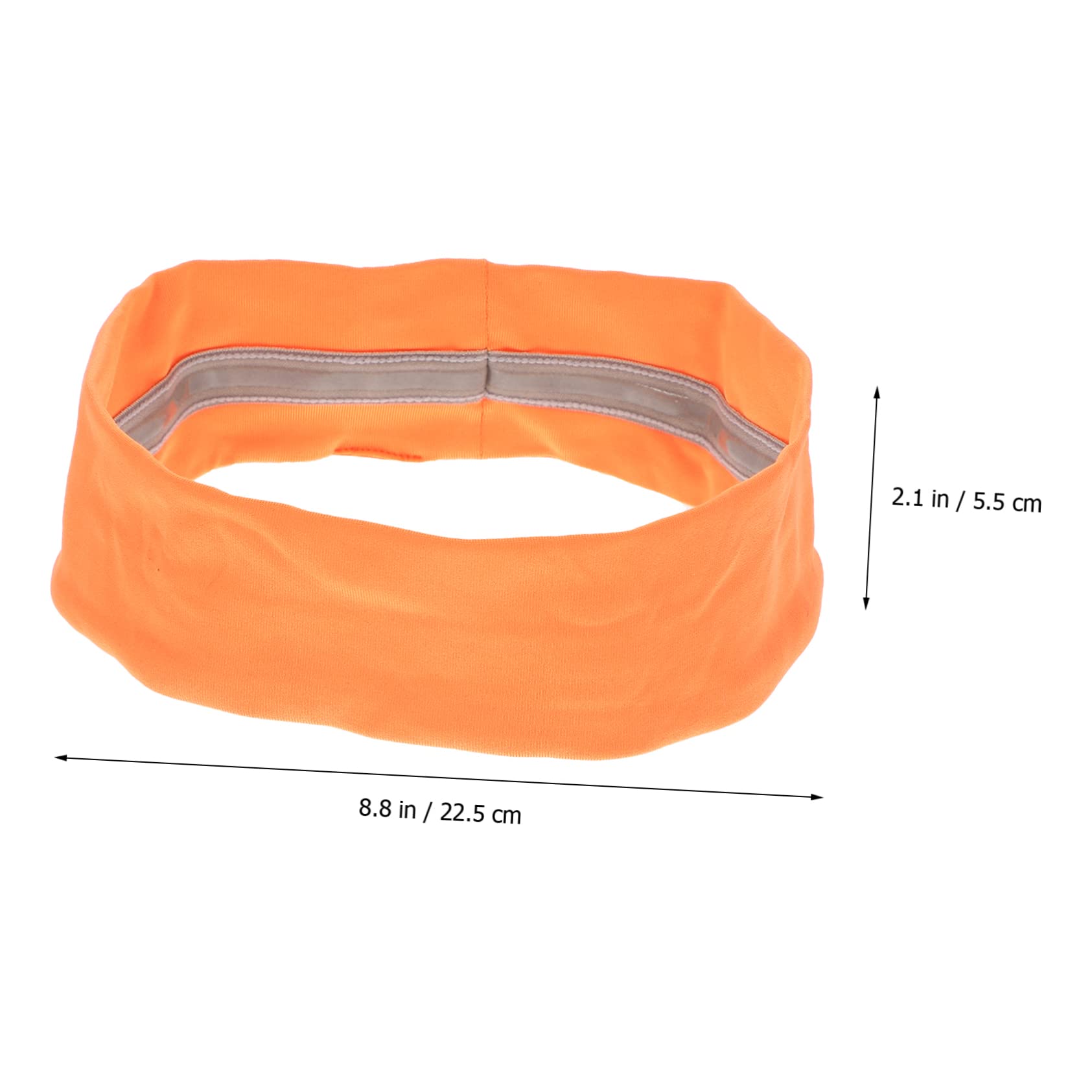 YARNOW 8piezas Elástica Antisudor para Correr y Yoga De Material Rápido Secado y Transpirable para Hombres y Mujeres