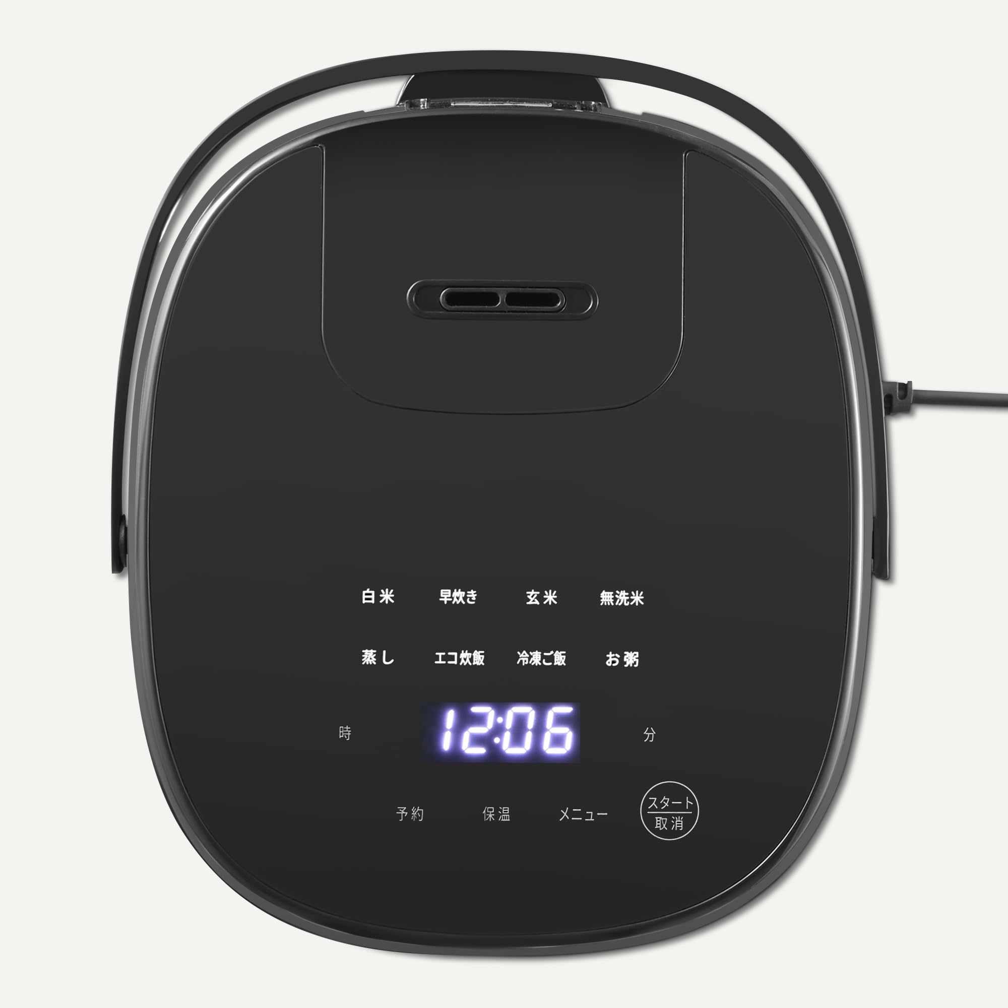 Amazonベーシック 炊飯器 5.5合炊き 1.0L マイコン 一人暮らし 玄米 洗米不要メニュー ブラック - 4