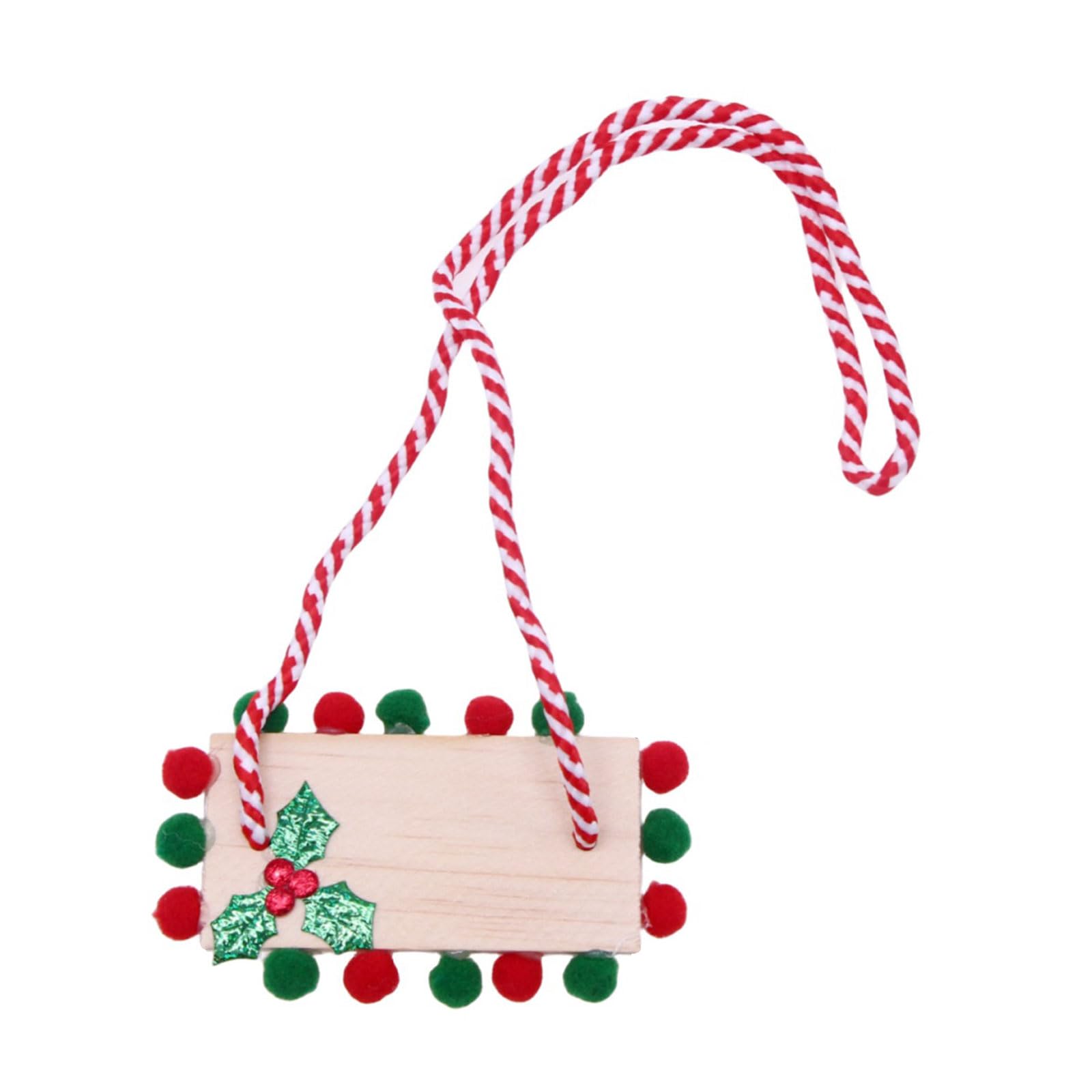 OSNIYAW Vivid Christmas Decorations, Dollhouse Miniature Swing Ornaments for Festive Interiors, Christmas Props