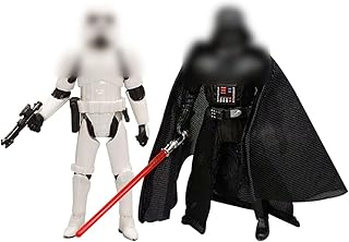 XRHOT Star The Black Series Darth Vader Toy 1.47-Inch -Birthday Cake Decoration Star figures Cake Decoration Star Action Figure Set Cartoons CakeTopper Party Decoration Supplies