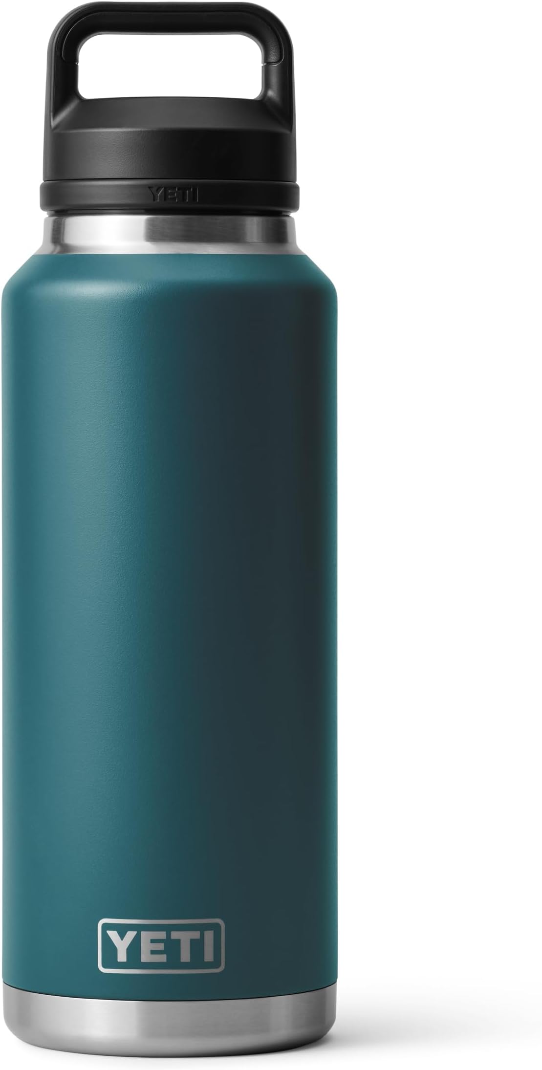 Rambler 46 oz Bottle, Leakproof, Vacuum Insulated, Stainless Steel with Chug Cap, Agave Teal