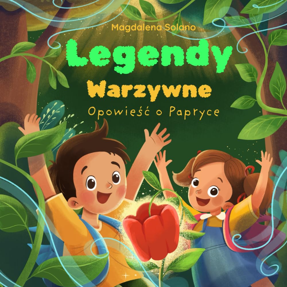 Legendy Warzywne: Opowieść o Papryce: Inspirująca opowieść dla dzieci o zdrowotnych korzyściach jedzenia warzyw