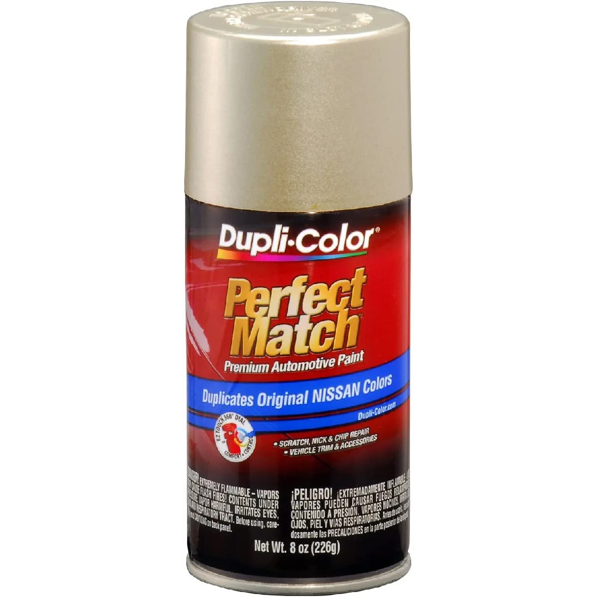 Dupli-Color E0 Sunlit Sand Nissan Perfect Match Automotive Paint - Aerosol, 8 oz.
