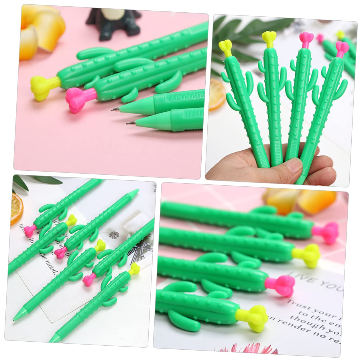 DOITOOL Kaktus Bleistifte Set - 30 Stück Mechanische Stifte In Kreativem Design