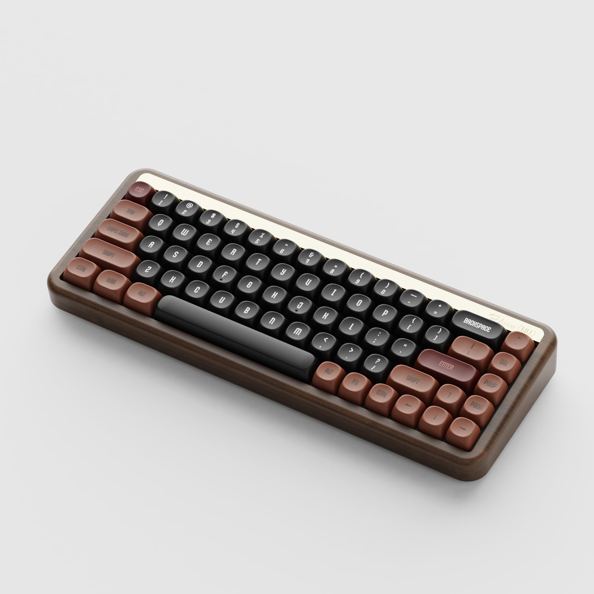 Amazon | 【国内正規品】Akko(アッコ) MU01 木製キーボード 65%英語