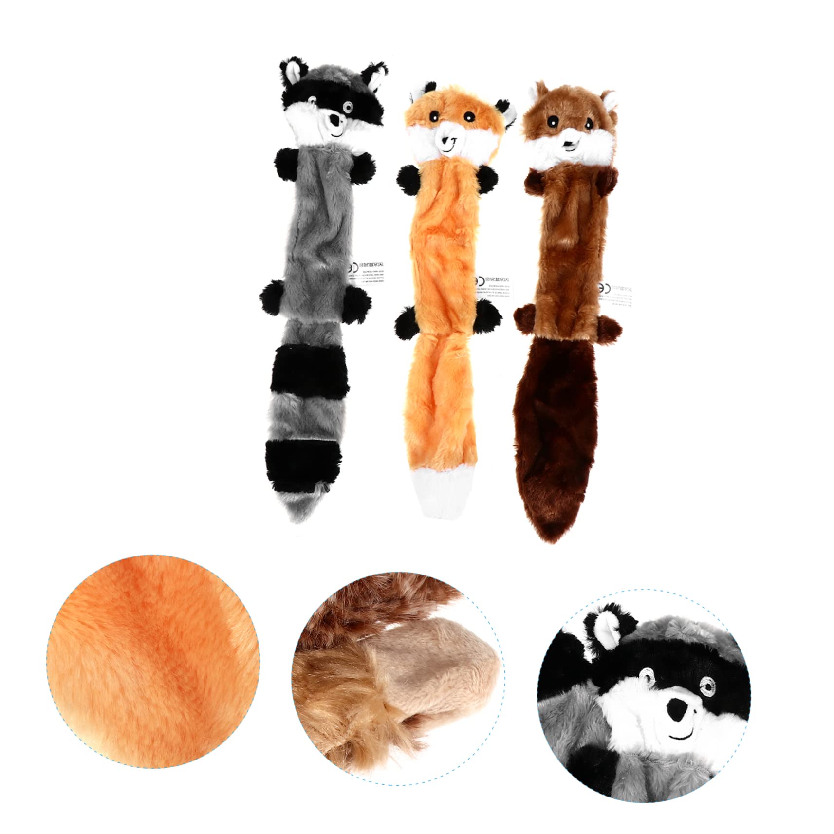 INOOMP 9pezzi Giocattoli Chew Per Imbottitura Giocattoli Squeaky Per Resistenti e Interattivi Per La Noia e Del