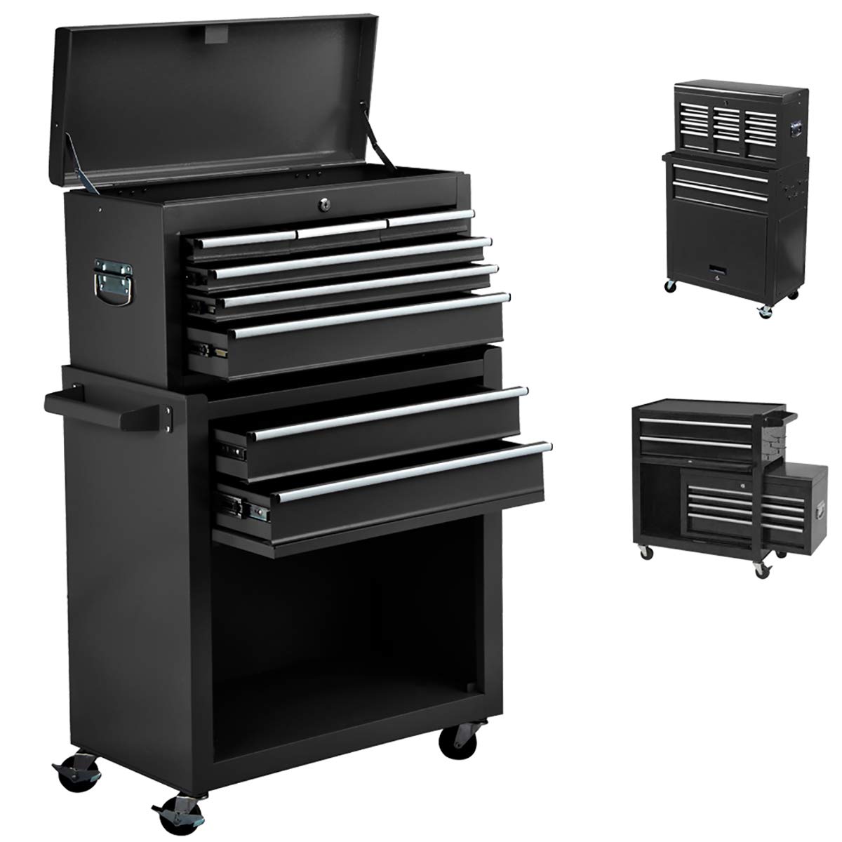 Buy Big Rolling Tool Chest Tool Box, 8Drawer High Capacity Tool Chest