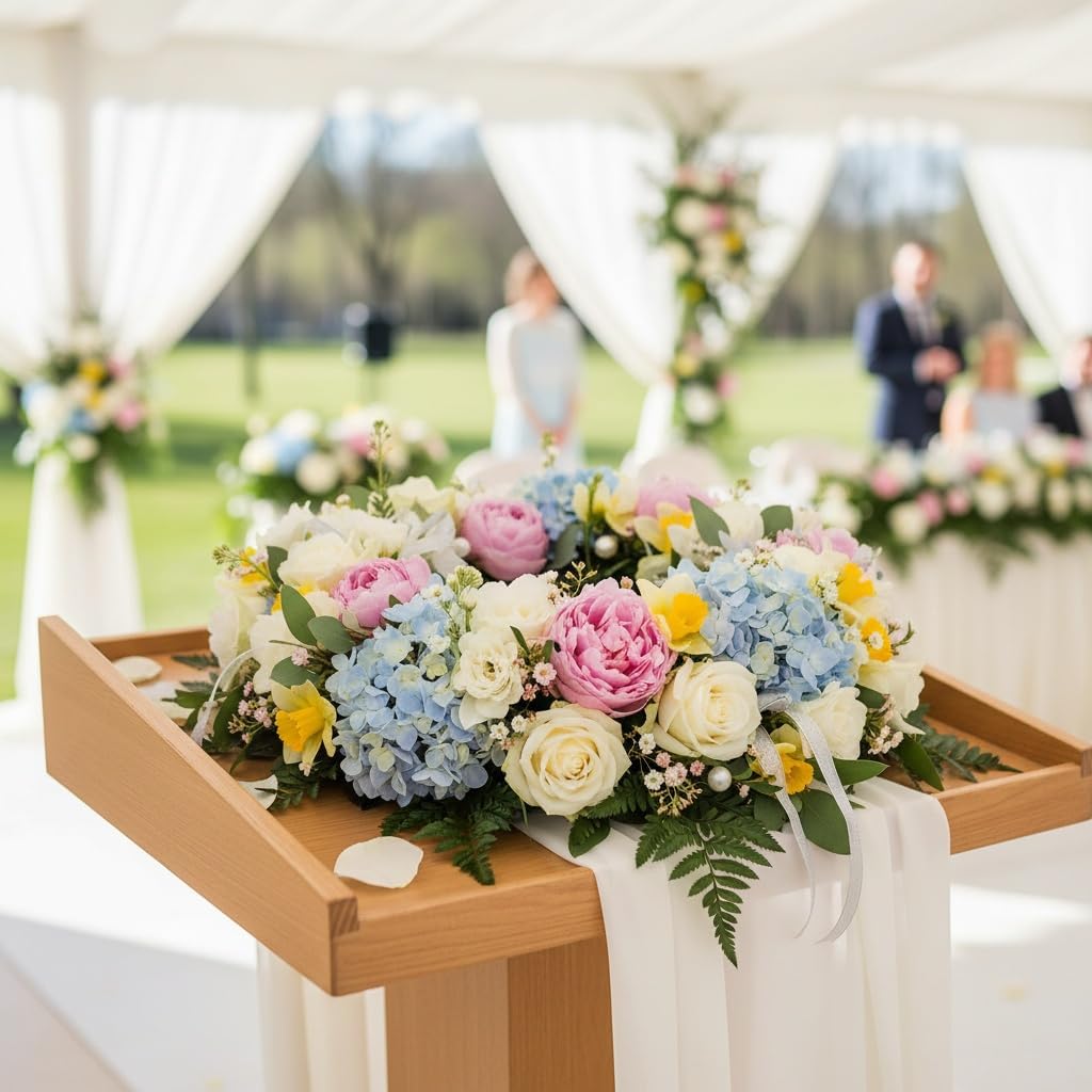 2Pcs Floral Foam Ring 11.81" Flower Foam Wreath Base with Suction Cup, Wet Floral Foam Wreath for Artificial & Fresh Flowers, for Wedding Car Table Centerpiece Florist Flower Arrangement