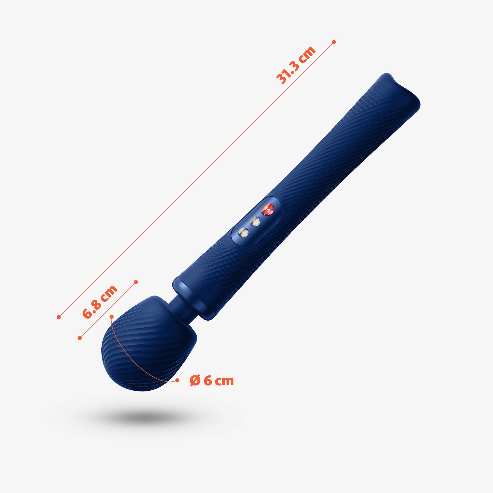 Fun Factory Vim Varita de masaje Midnight Blue 31,3 cm