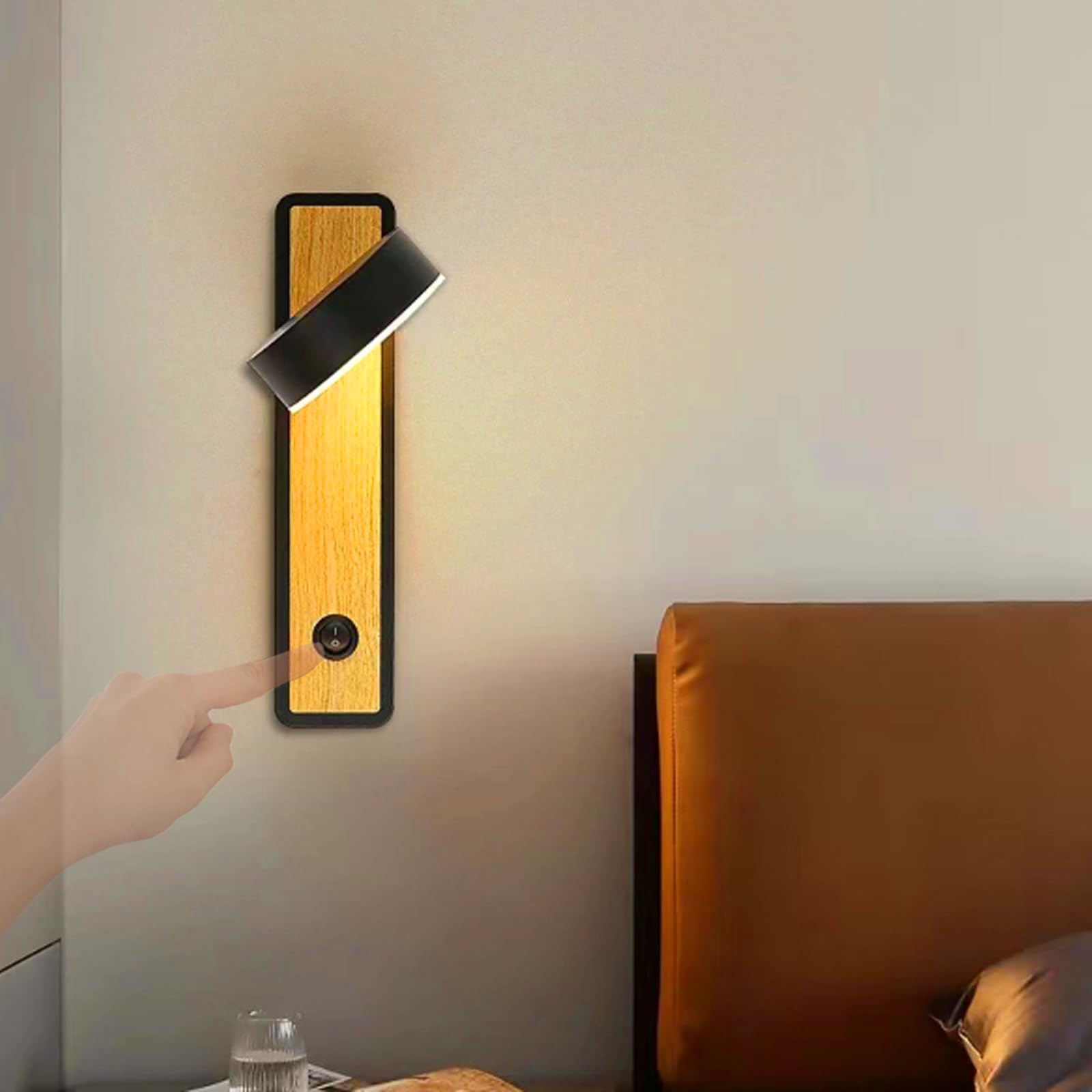 Apliques de pared LED giratorio para solucionar falta de luz 7