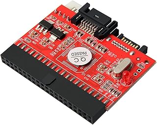 Suckoo IDE to SATA bi Directional Mutual Hard Disk Adapter SATA to IDE Adapter Board Expansion Card Serial Hard Disk Optical Drive to Parallel Port