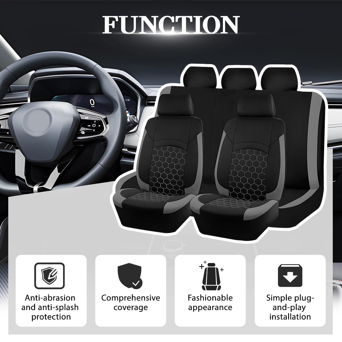 Fundas para Asientos de Coche para Mitsubishi L200 V 2006-2024 2026
