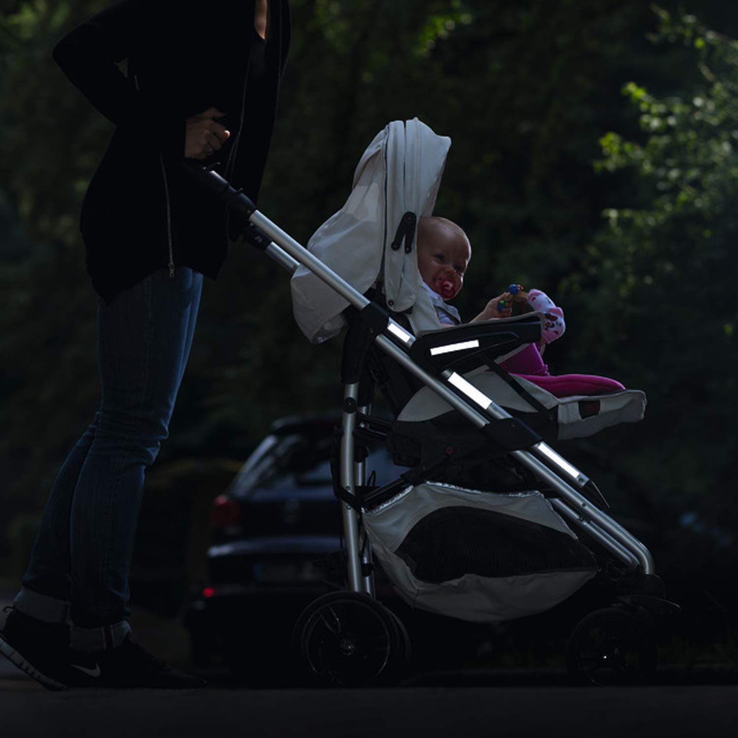 ABUS Junior Care Lara Universal Reflector Sticker - Image 2