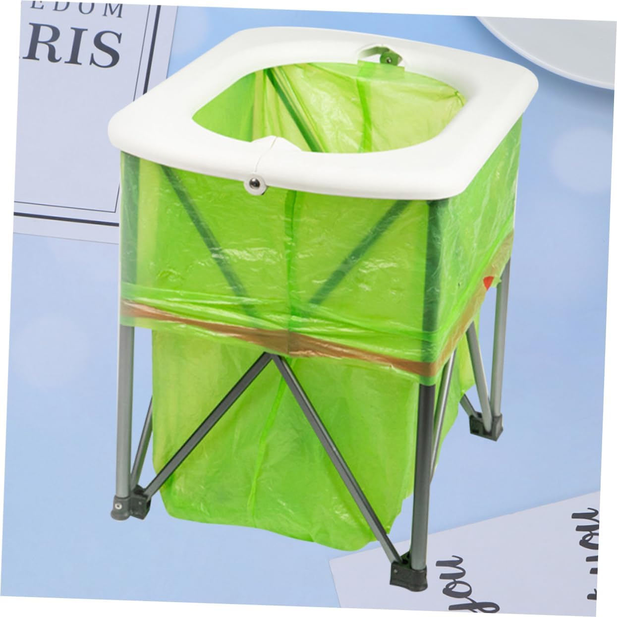 Multi-functional Outdoor Portable Toilet Folding Camping Bathroom Sturdy Collapsible Bucket
