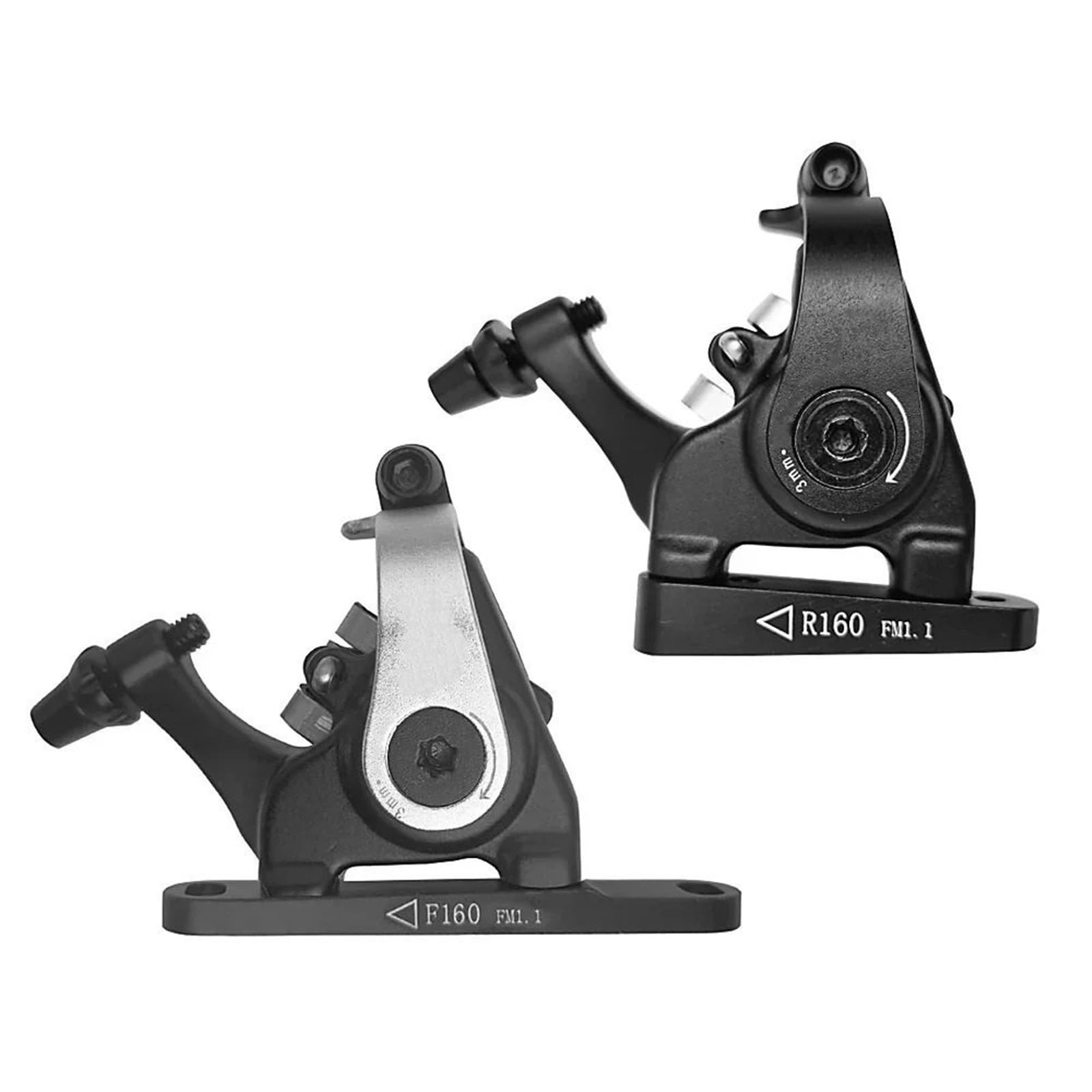 Hamulec rowerowy szosowy zacisk mechaniczny podwójny tłok 140mm 160mm hamulce dwustronne do roweru szosowego DB700 jazda na rowerze