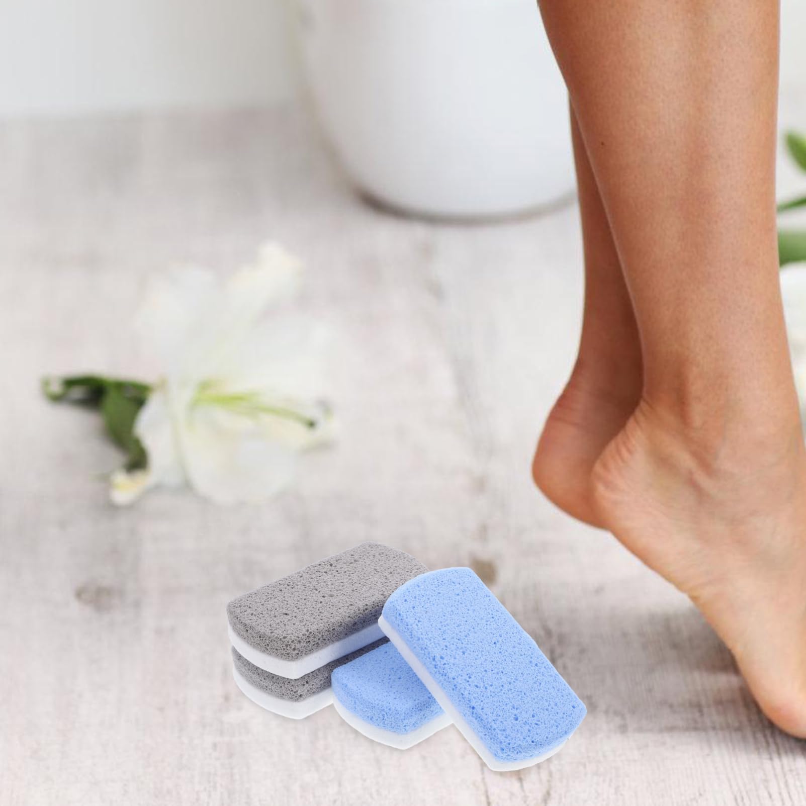 PACKOVE 12pezzi Raspa Per Piedi Pomice Rimuovi Calli e Morta Strumenti Per La Dei Piedi Morbidi e Lisci