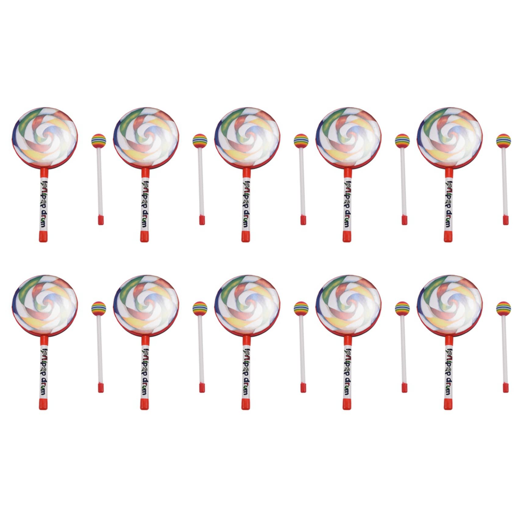 10X Lolli Kids Percussion da 6 Pollici