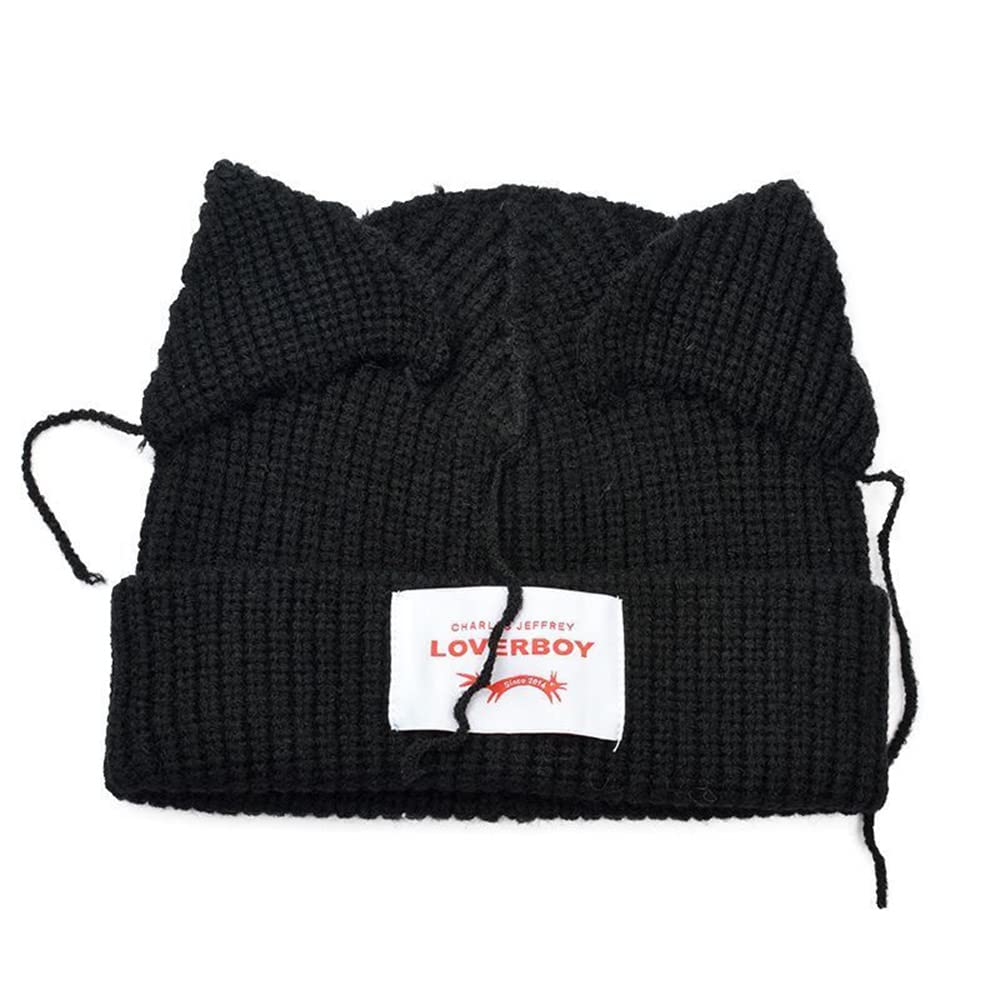 CROKZ Kpop Stray Kids Beanie-Mütze, Katzenohren-Mütze, Hyunjin