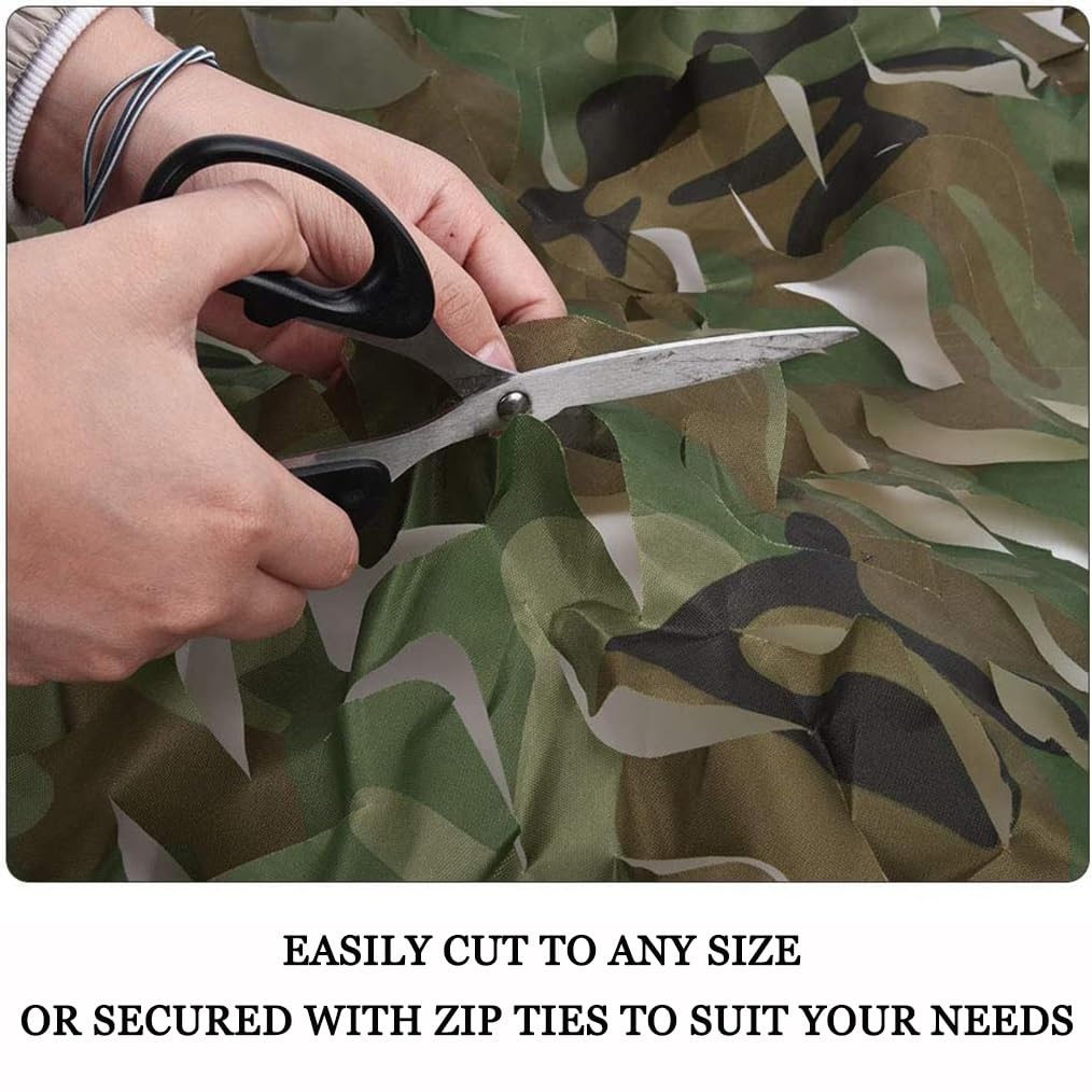 LTSRLL Red De Camuflaje Camouflage Netting Red De Privacidad Cubierta De Redes, Persianas del Ejército, Redes para Caza, Decoración Militar, Observación De Aves En La Jungla