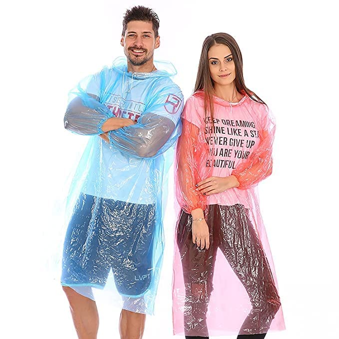 Guru Unisex Pocket Rain Coat Single 
